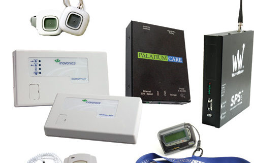 Medical alert system components and pager